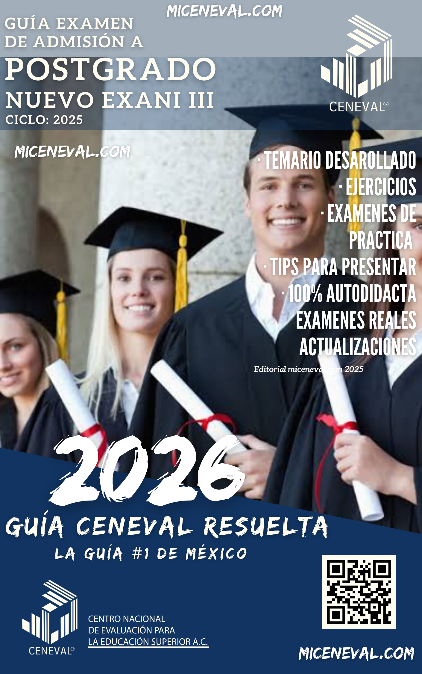 Guía Ceneval Nuevo Exani III Ingreso a Posgrado