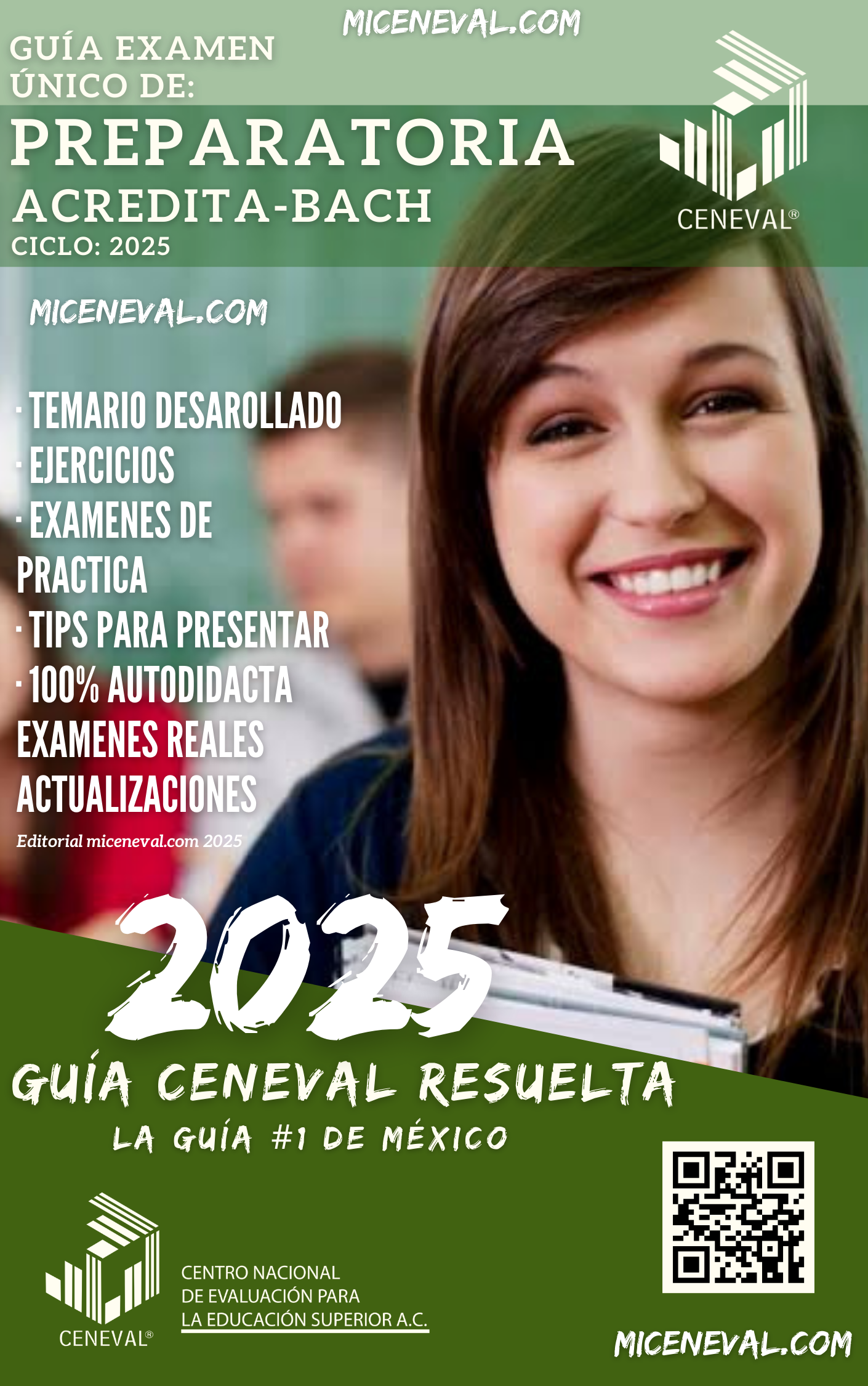 Guía Ceneval Acuerdo 286 Preparatoria Bachillerato Examen Único