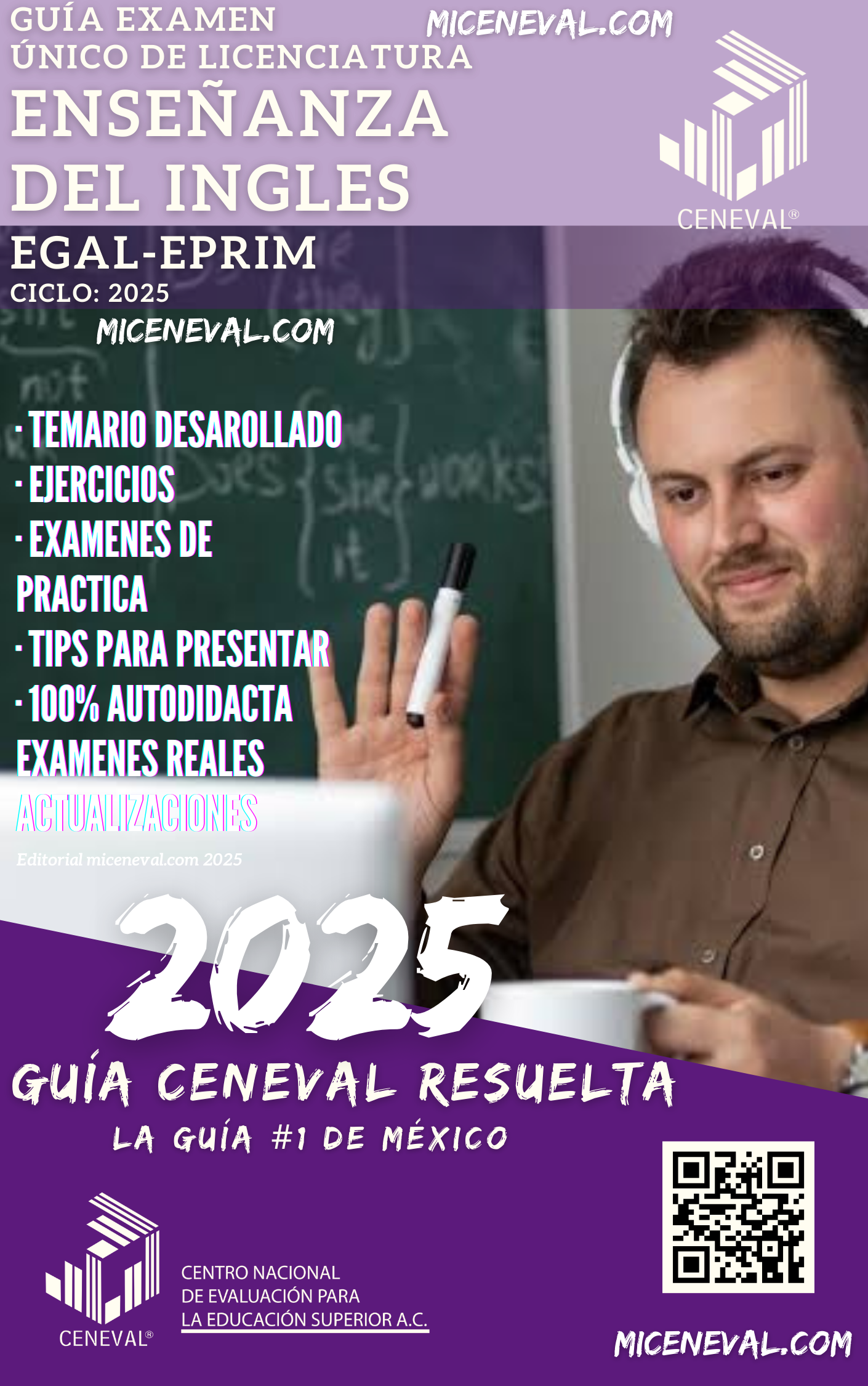 Guía Ceneval Acuerdo 286 EGAL - EIN Licenciatura en enseñanza del ingles