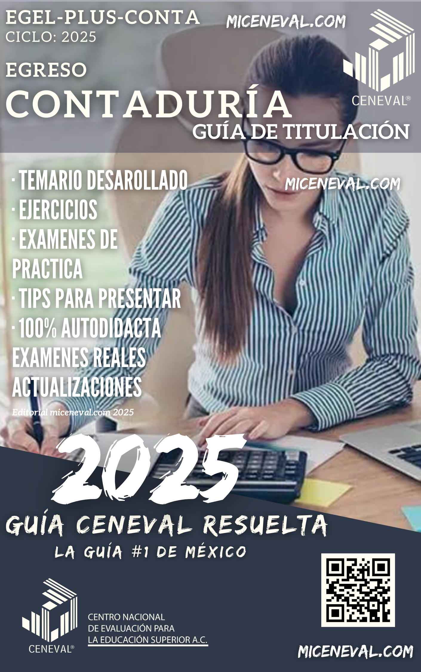 Guía Ceneval Egel Plus Contaduría Publica.