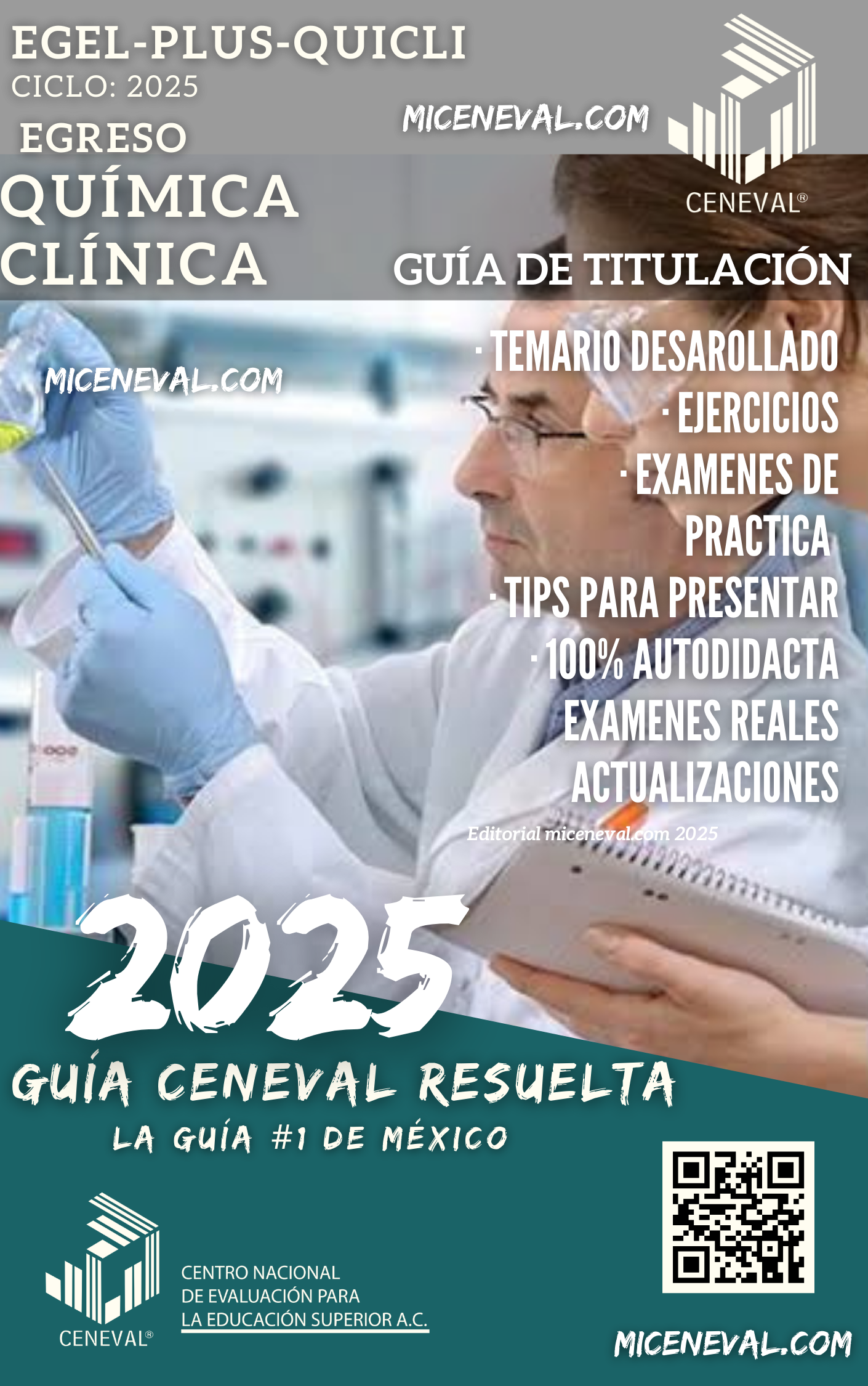Guía Ceneval Egel Química Clínica.