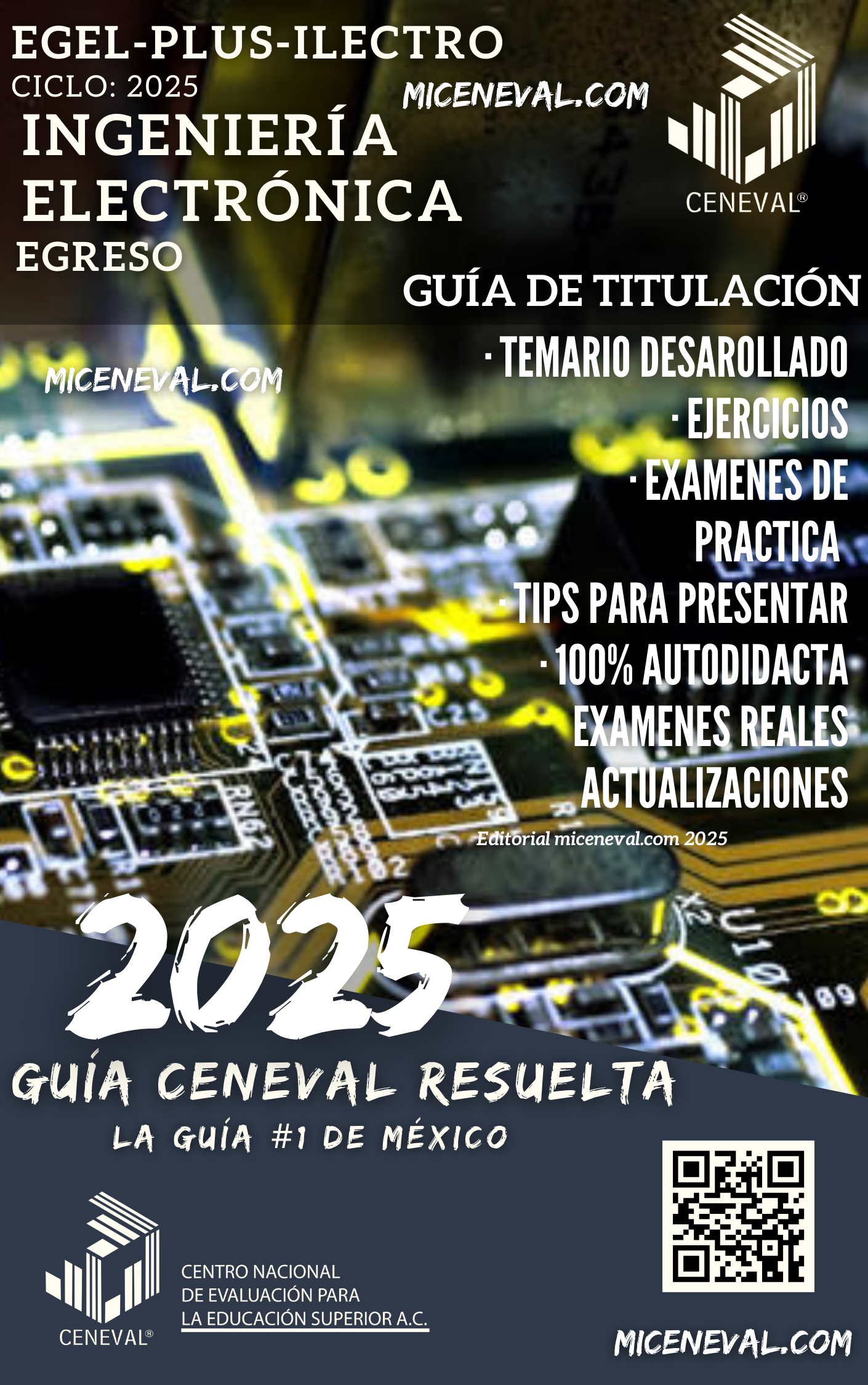 Guía Ceneval Egel Plus Ingeniería Electrónica.