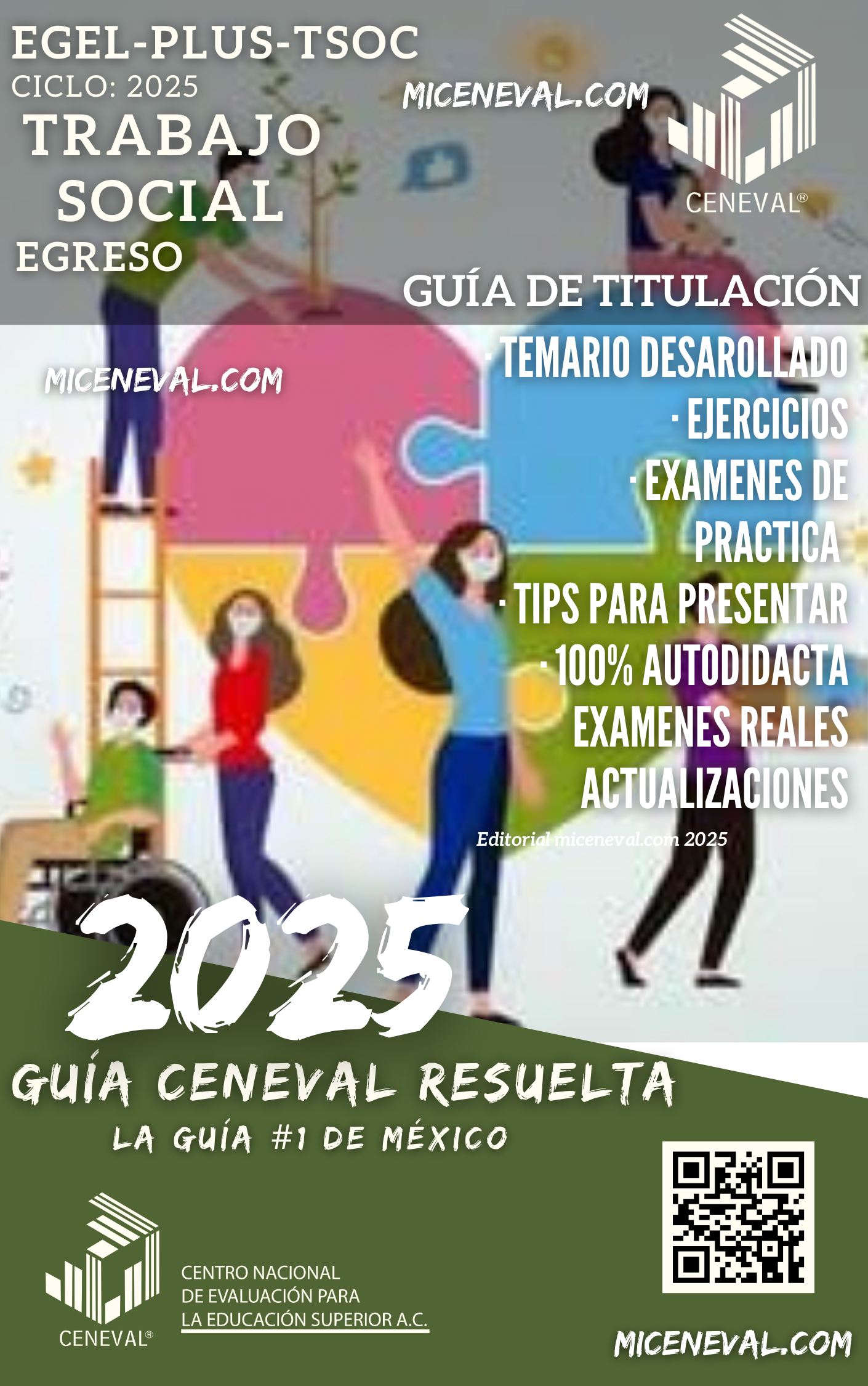 Guía Ceneval Egel Plus Trabajo Social.