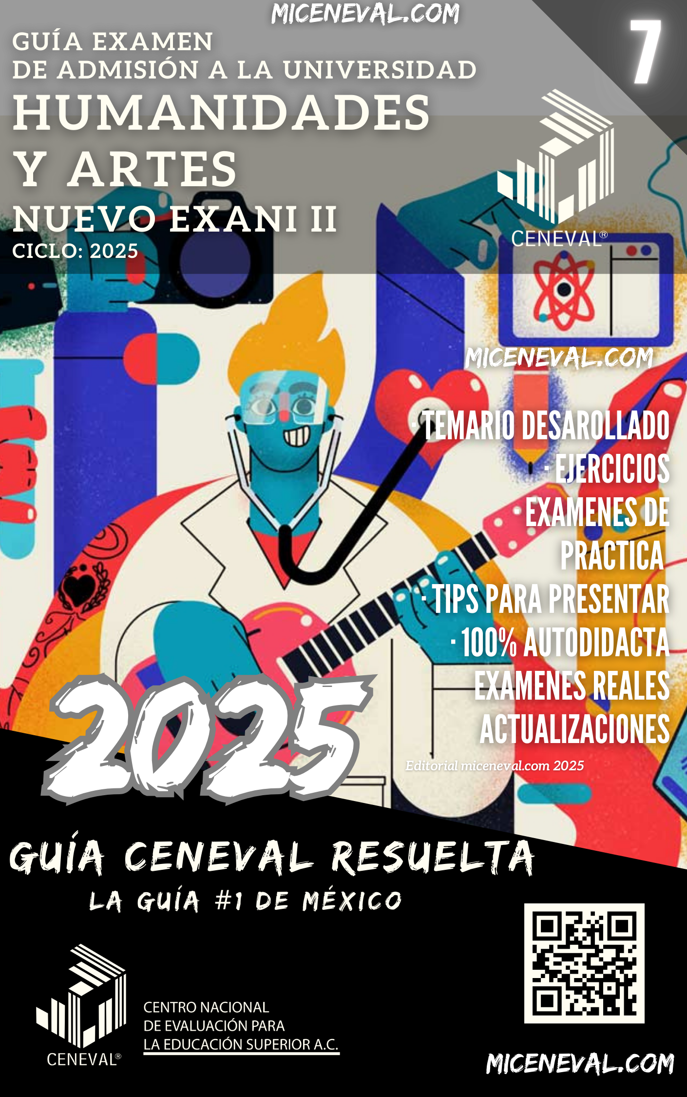 GUÍA CENEVAL NUEVO EXANI II - MÓDULO 7 - HUMANIDADES Y ARTES.