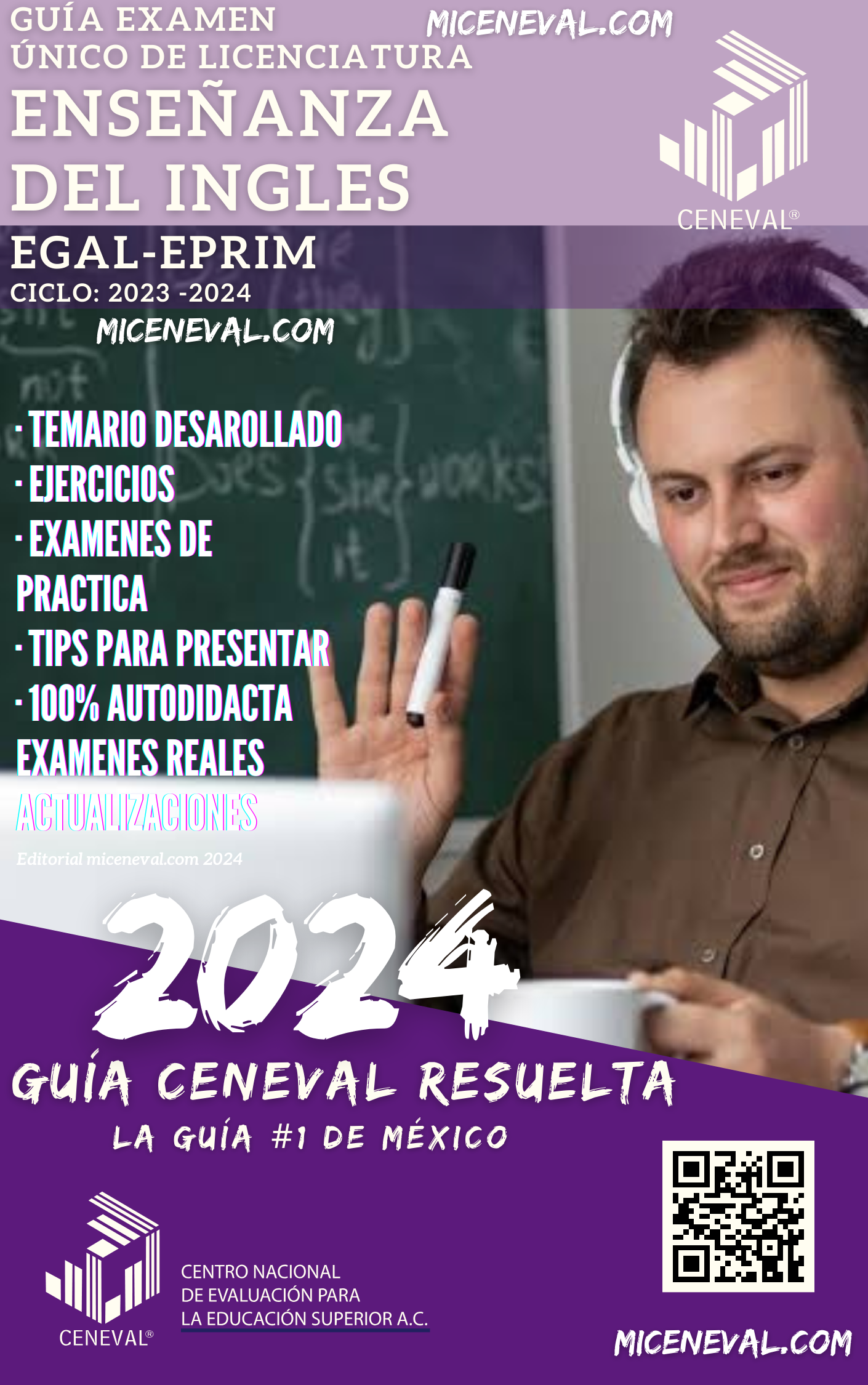 Guía Ceneval Acuerdo 286 EGAL - EIN Licenciatura en enseñanza del ingles.