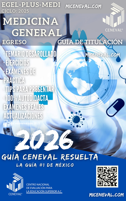 Guía Ceneval Egel Plus Medicina General