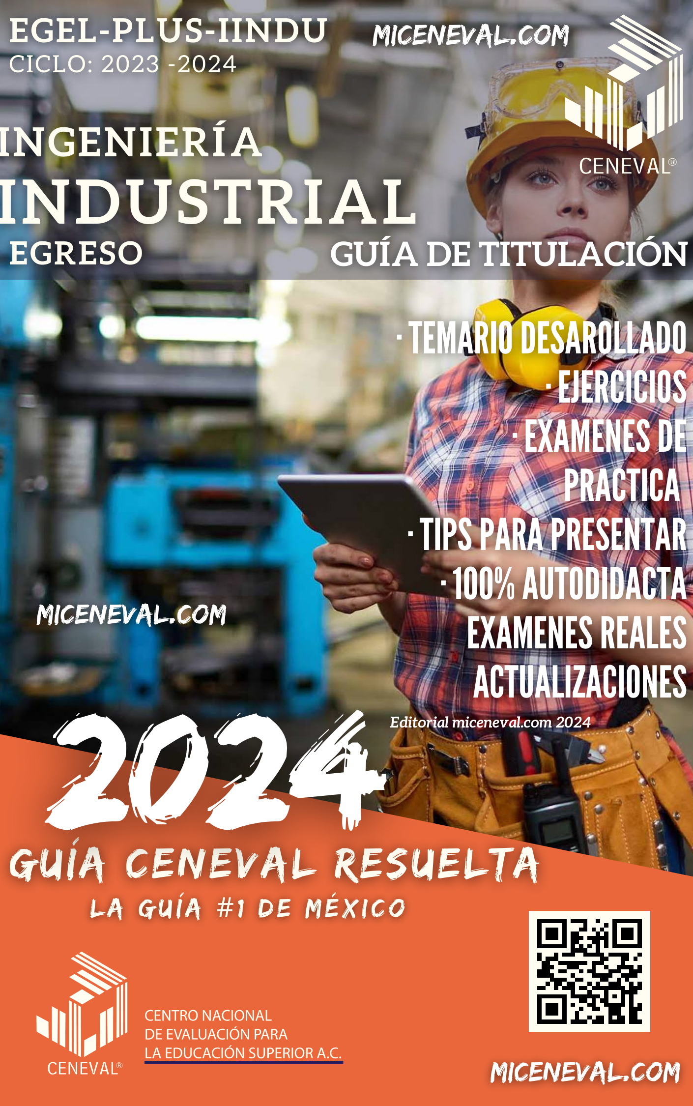 Guía Ceneval Egel Plus Ingeniería Industrial.