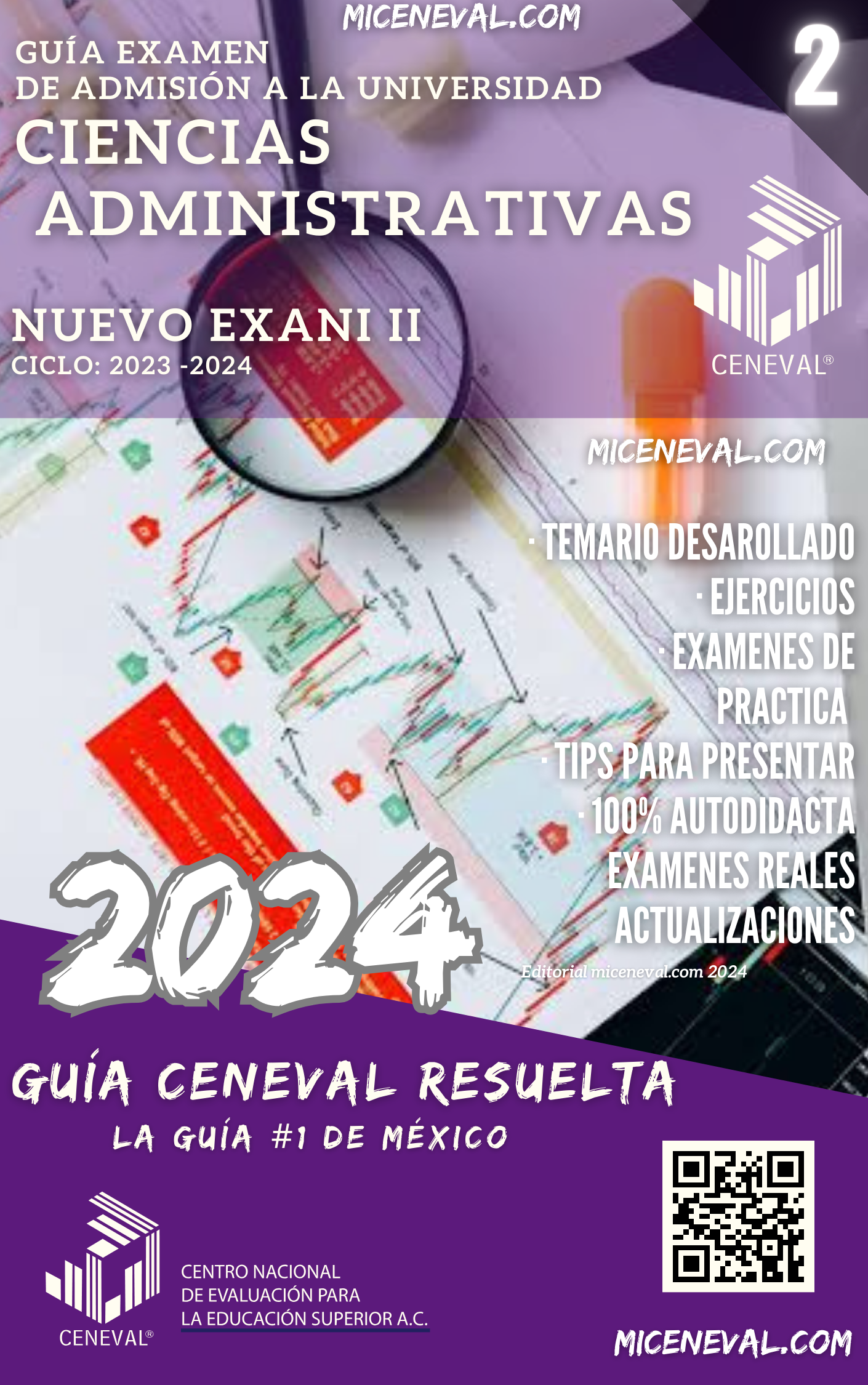 GUÍA CENEVAL NUEVO EXANI II - MÓDULO 2 - CIENCIAS ADMINISTRATIVAS.