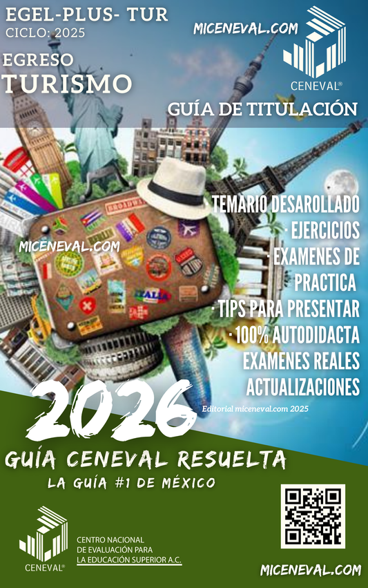 Guía Ceneval Egel Plus Turismo