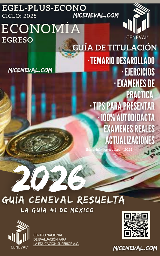 Guía Ceneval Egel Plus Economía