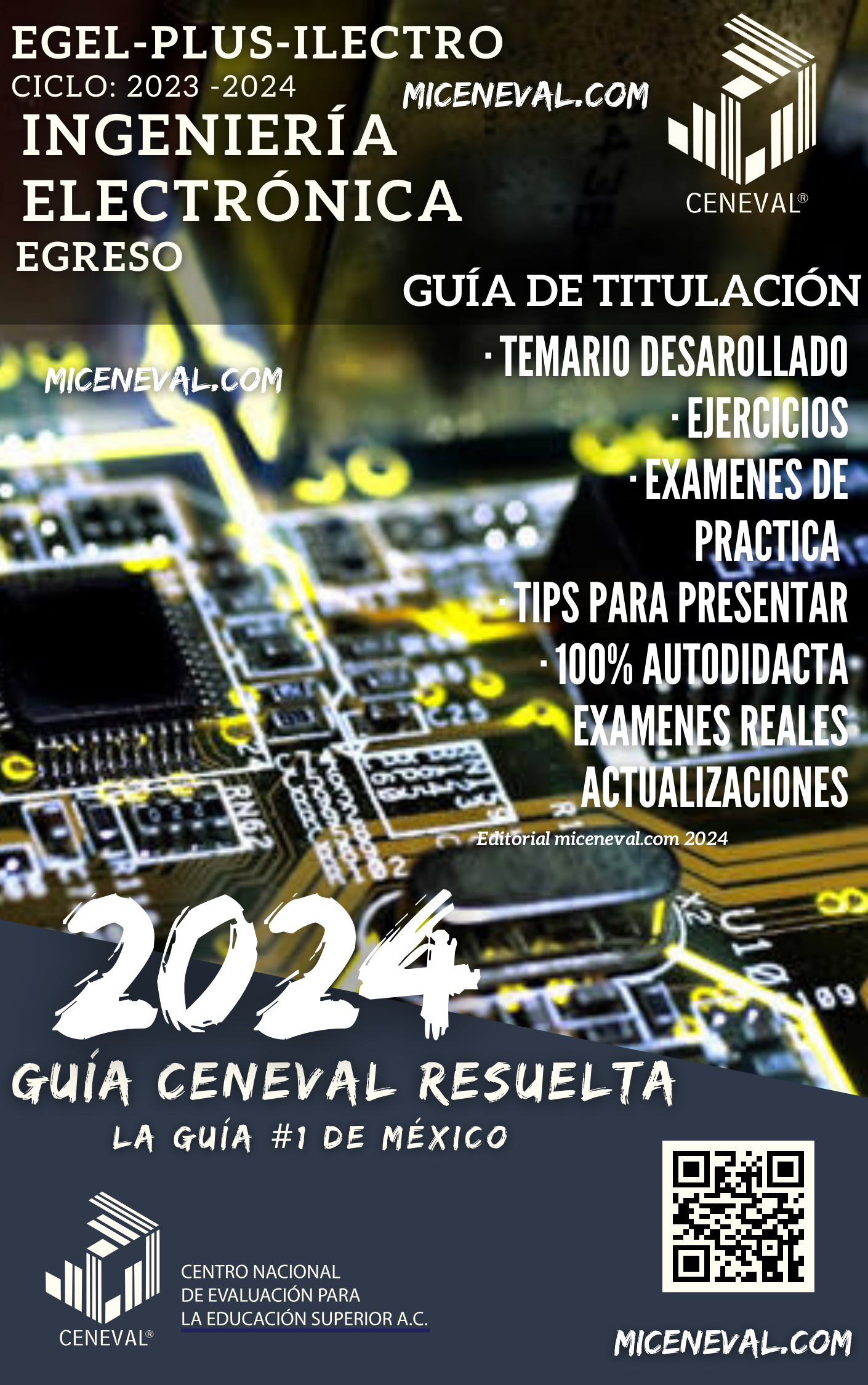 Guía Ceneval Egel Plus Ingeniería Electrónica.