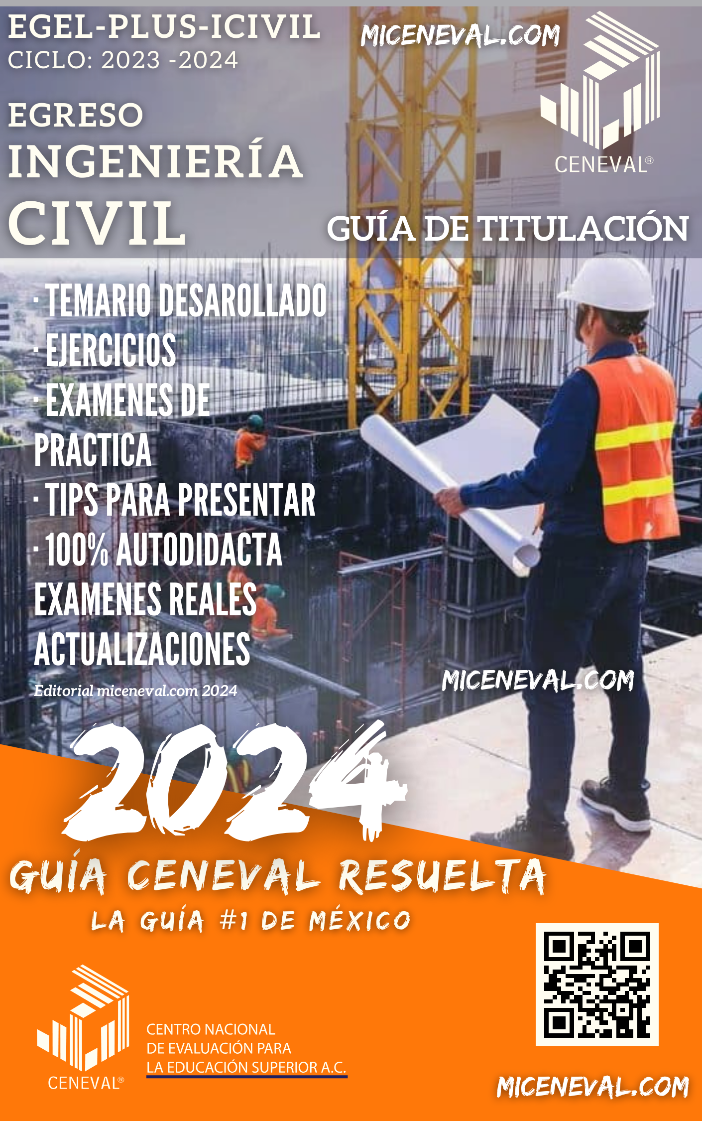 Guía Ceneval Egel Plus Ingeniería Civil.