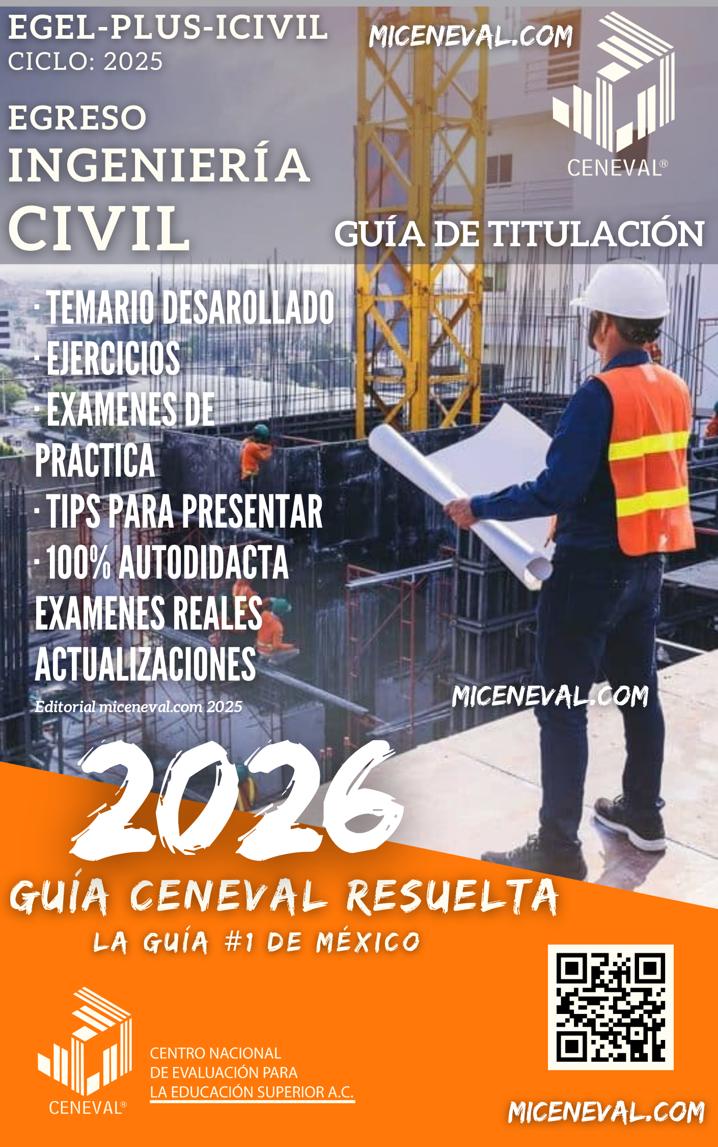 Guía Ceneval Egel Plus Ingeniería Civil