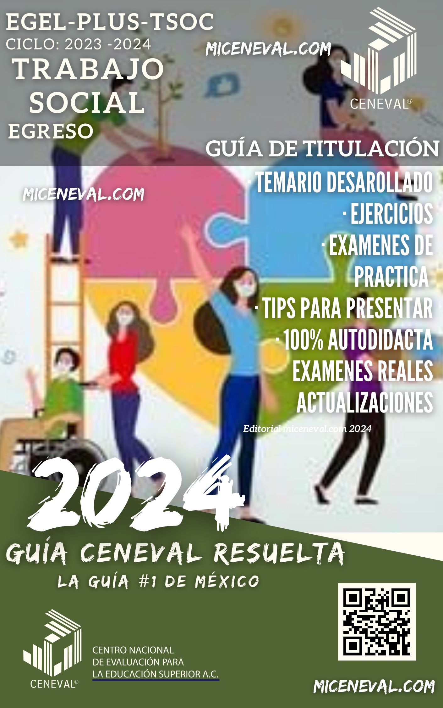 Guía Ceneval Egel Plus Trabajo Social.