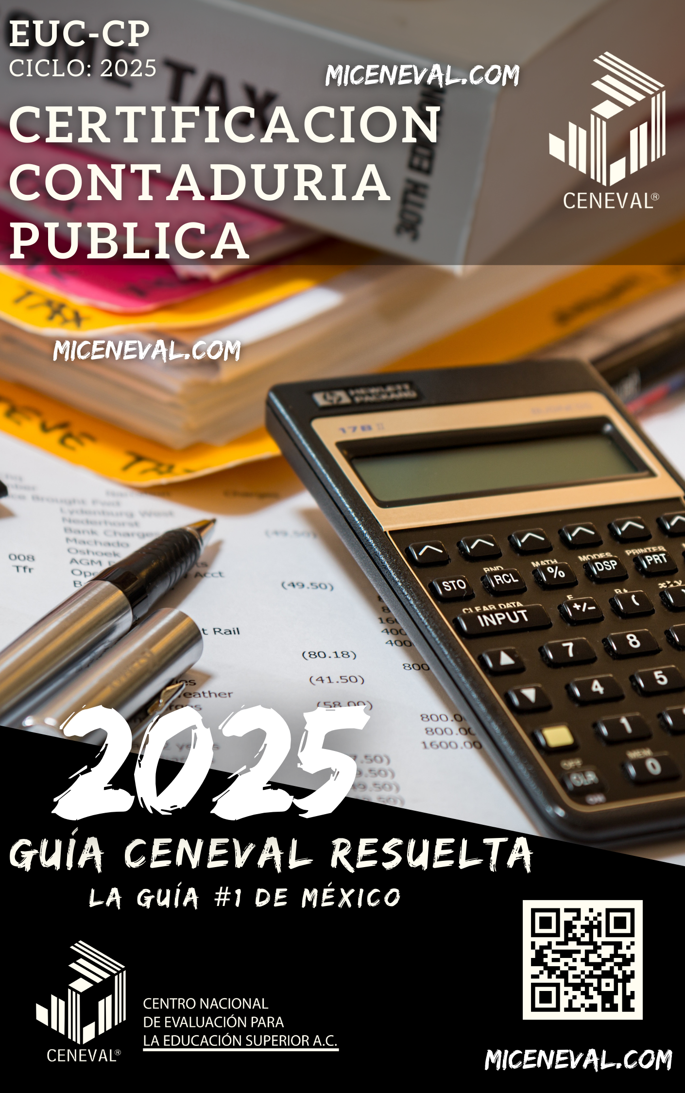 Guía Ceneval Examen Uniforme - Certificación de Contaduría Publica  EUC-CP